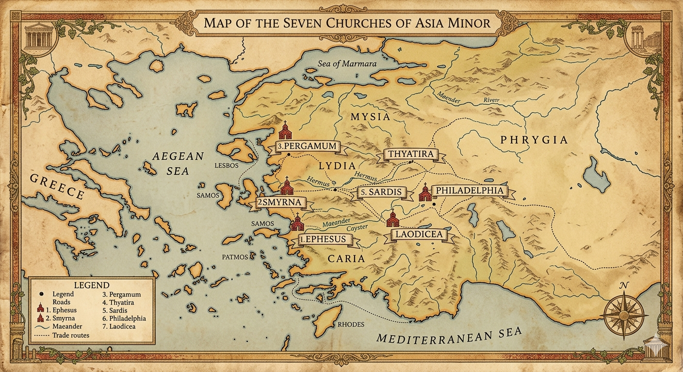 The Seven Churches of Asia Minor: A Journey Through Early Christian History